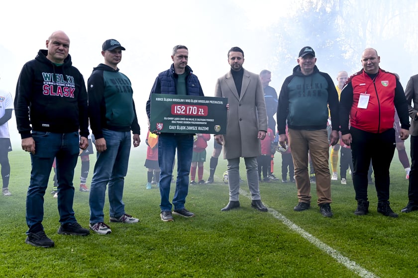 Charytatywny mecz Śląska w Lądku-Zdroju dla poszkodowanych w powodzi