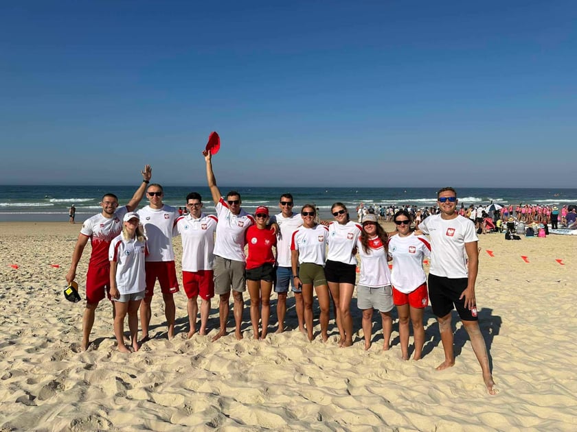 Zdjęcie z MŚ w sportowym ratownictwie wodnym w Australii