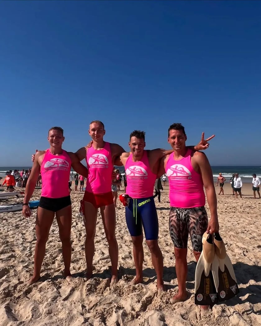 Zdjęcie z MŚ w sportowym ratownictwie wodnym w Australii