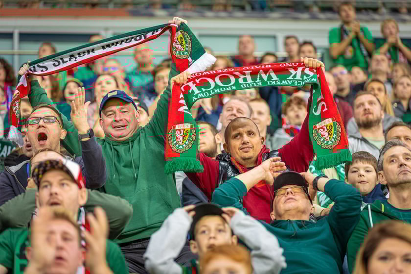 Mecz Śląsk Wrocław - Raków Częstochowa 26 października