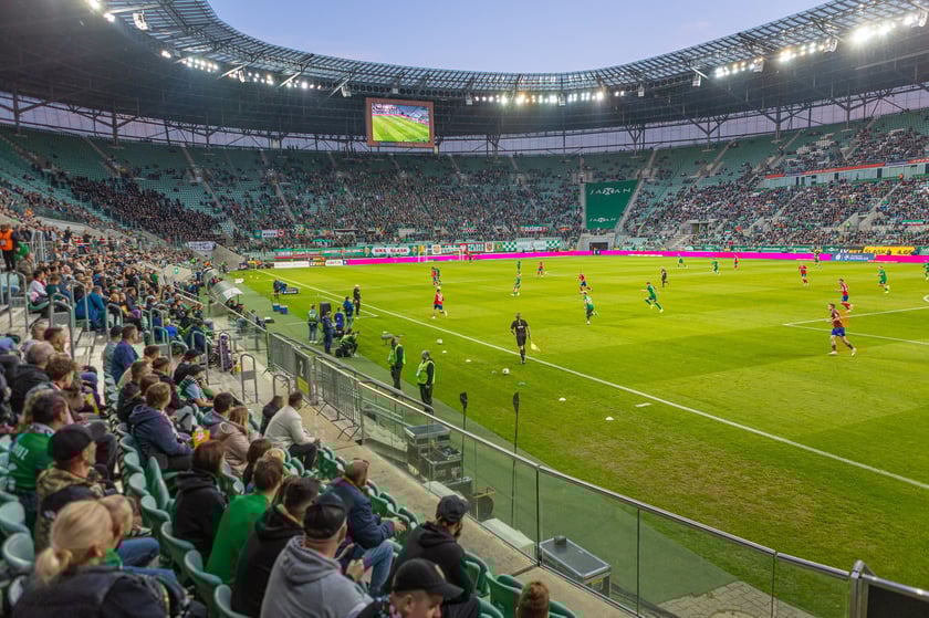 Mecz Śląsk Wrocław - Raków Częstochowa 26 października