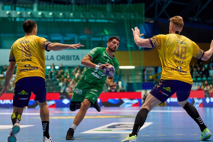 Mecz piłki ręcznej Śląsk Wrocław - Industria Kielce w Orbicie 27 października