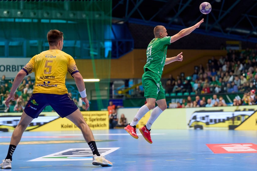 Mecz piłki ręcznej Śląsk Wrocław - Industria Kielce w Orbicie 27 października