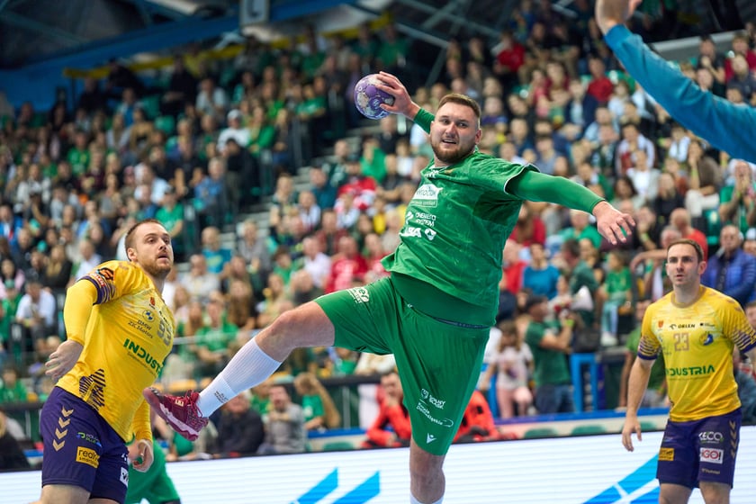 Mecz piłki ręcznej Śląsk Wrocław - Industria Kielce w Orbicie 27 października