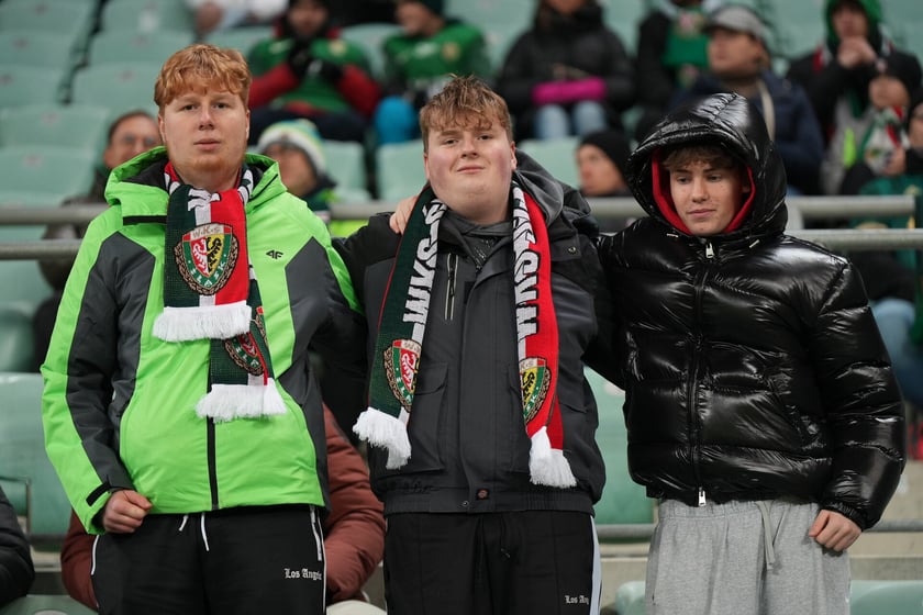 Mecz Śląsk - Radomiak na Tarczyński Arenie