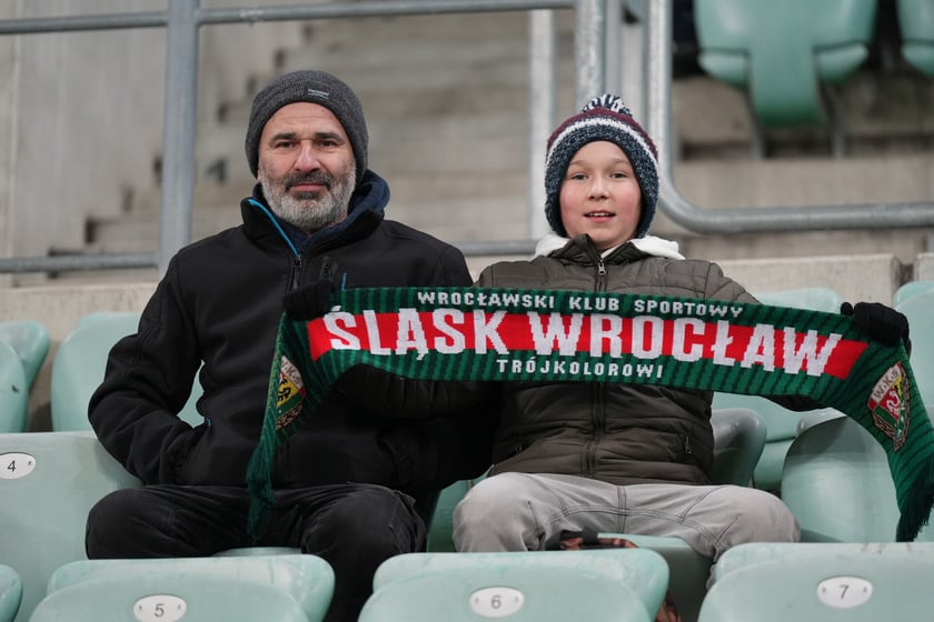 Mecz Śląsk - Radomiak na Tarczyński Arenie