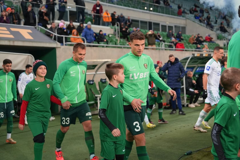 Mecz Śląsk - Radomiak na Tarczyński Arenie