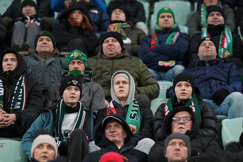 Mecz Śląsk - Radomiak na Tarczyński Arenie