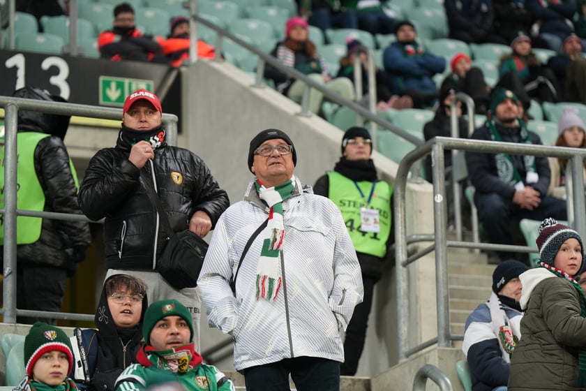 Mecz Śląsk - Radomiak na Tarczyński Arenie