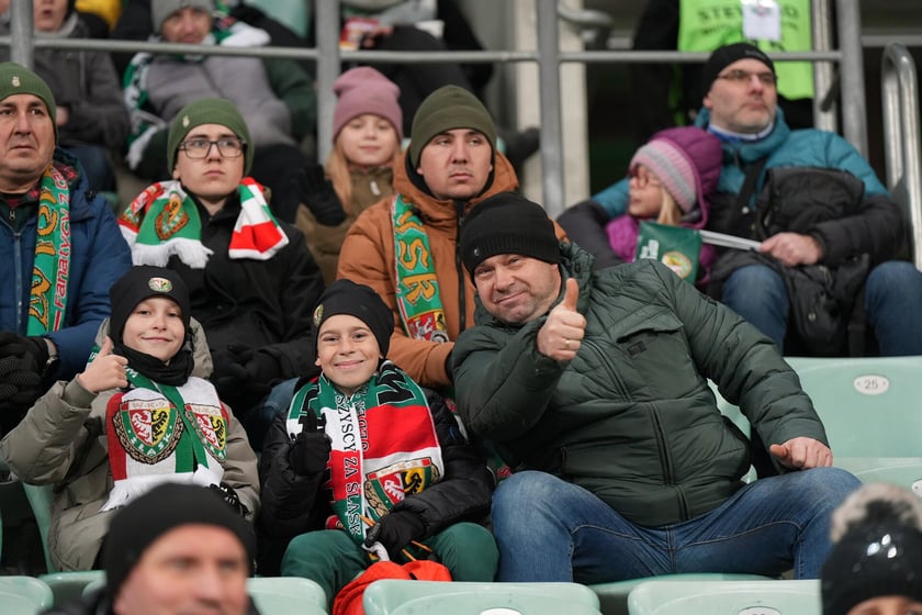Mecz Śląsk - Radomiak na Tarczyński Arenie