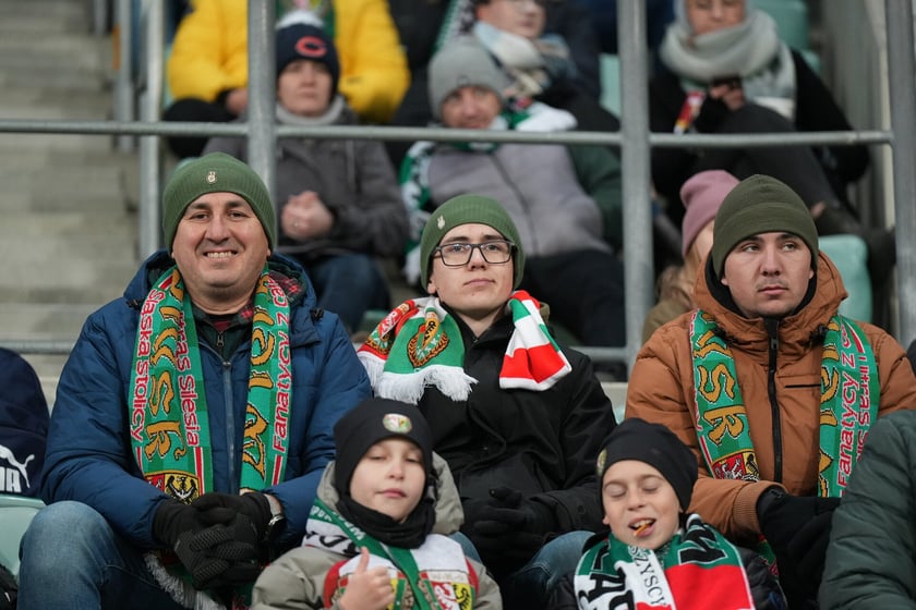 Mecz Śląsk - Radomiak na Tarczyński Arenie