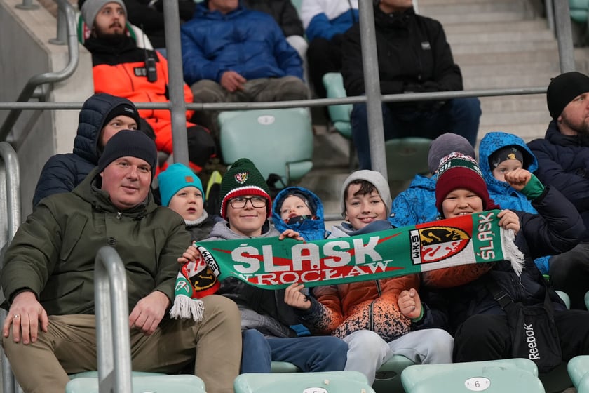 Mecz Śląsk - Radomiak na Tarczyński Arenie