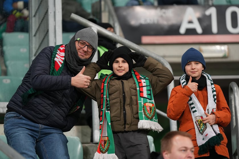 Mecz Śląsk - Radomiak na Tarczyński Arenie