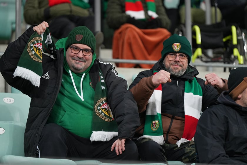 Mecz Śląsk - Radomiak na Tarczyński Arenie