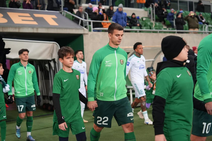 Mecz Śląsk - Radomiak na Tarczyński Arenie