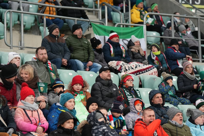 Mecz Śląsk - Radomiak na Tarczyński Arenie