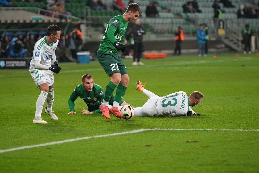 Mecz Śląsk - Radomiak na Tarczyński Arenie