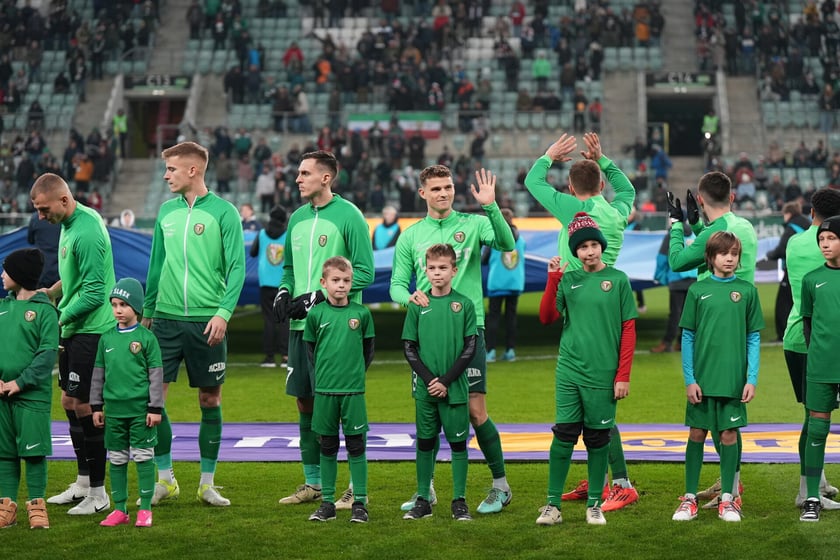 Mecz Śląsk - Radomiak na Tarczyński Arenie