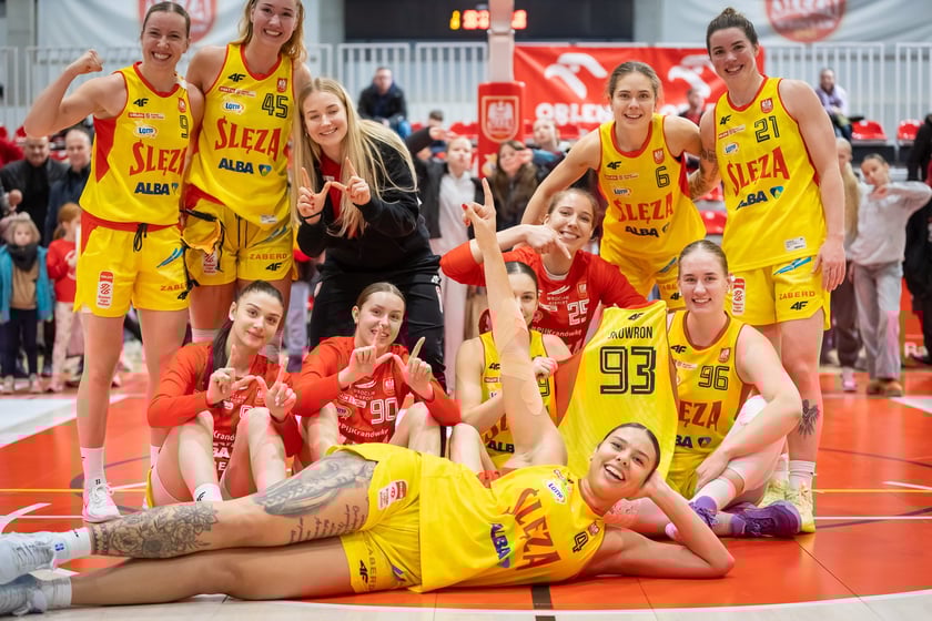 Mecz Ślęza Wrocław - KGHM BC Polkowice, 21.12.2024