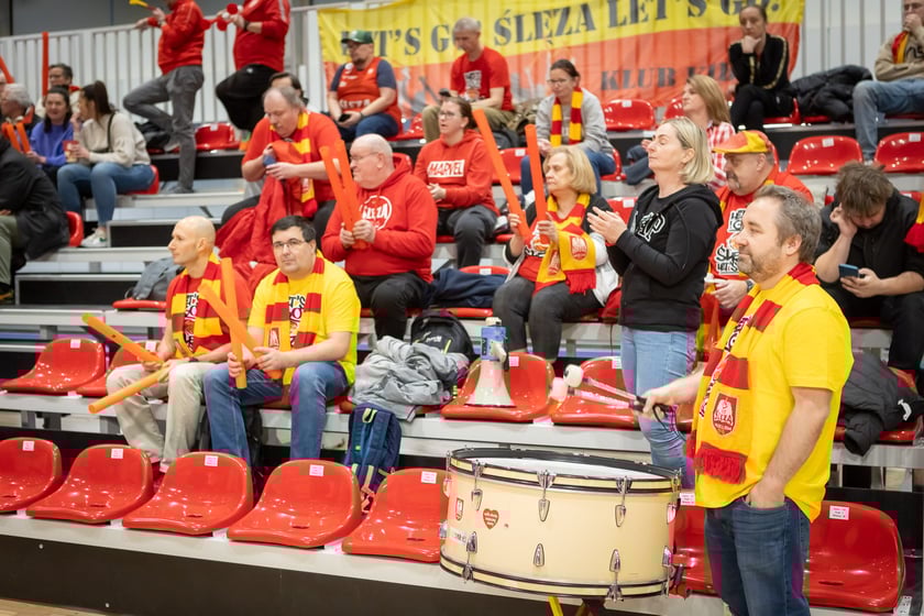 Mecz Ślęza Wrocław - KGHM BC Polkowice, 21.12.2024