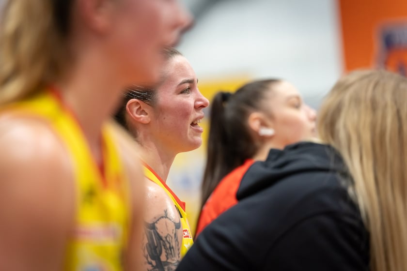 Mecz Ślęza Wrocław - KGHM BC Polkowice, 21.12.2024
