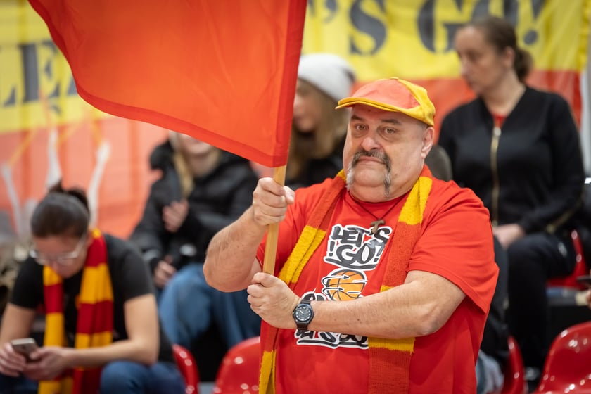 Mecz Ślęza Wrocław - KGHM BC Polkowice, 21.12.2024