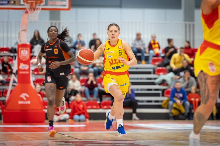 Mecz Ślęza Wrocław - KGHM BC Polkowice, 21.12.2024
