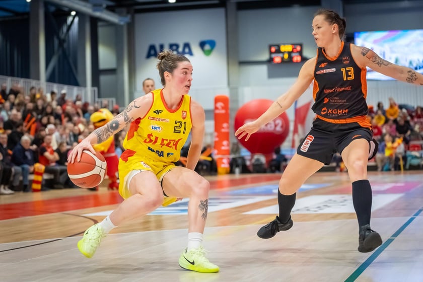 Mecz Ślęza Wrocław - KGHM BC Polkowice, 21.12.2024