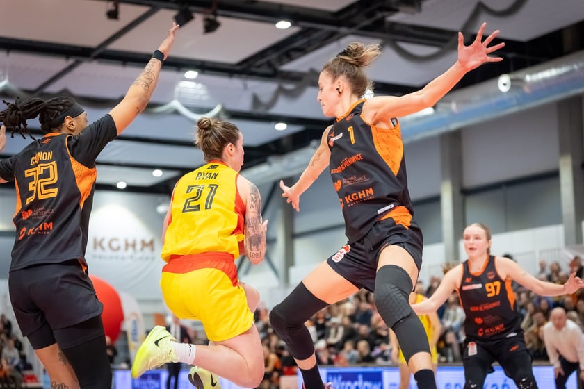 Mecz Ślęza Wrocław - KGHM BC Polkowice, 21.12.2024
