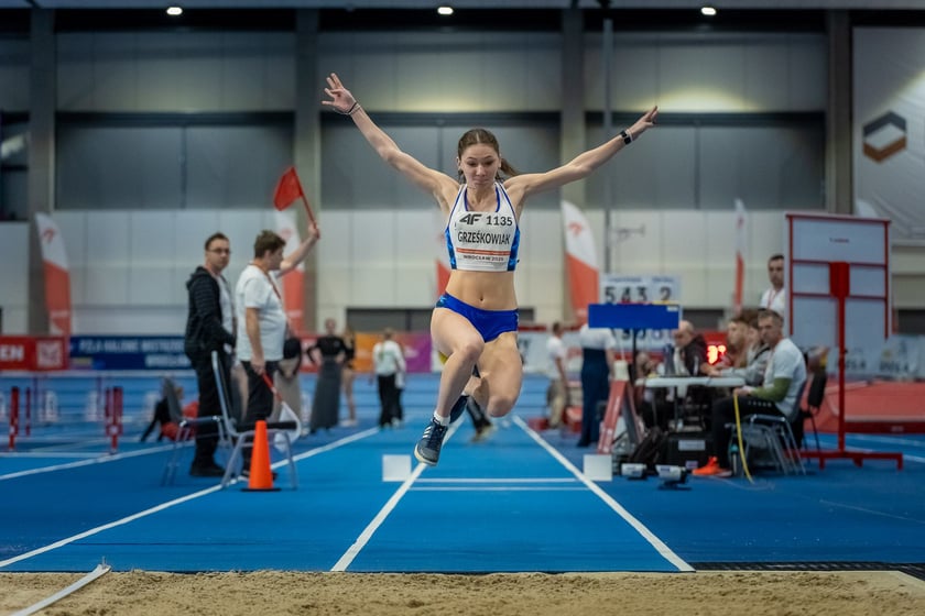 W KGHM Ślęza Arena we Wrocławiu, odbywały się Halowe Mistrzostwa Polski w lekkoatletyce U18 i U20