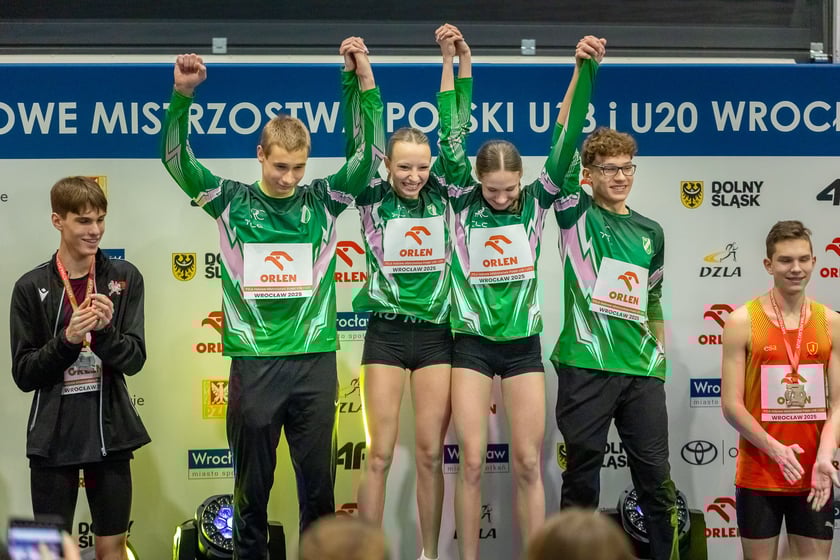 W KGHM Ślęza Arena we Wrocławiu, odbywały się Halowe Mistrzostwa Polski w lekkoatletyce U18 i U20