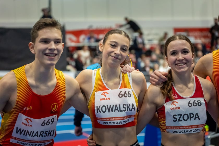 W KGHM Ślęza Arena we Wrocławiu, odbywały się Halowe Mistrzostwa Polski w lekkoatletyce U18 i U20