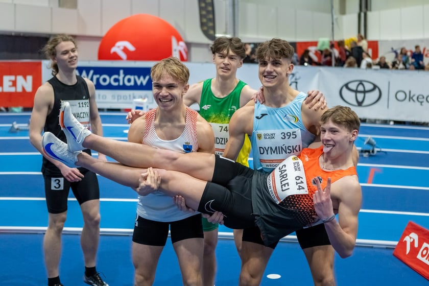 W KGHM Ślęza Arena we Wrocławiu, odbywały się Halowe Mistrzostwa Polski w lekkoatletyce U18 i U20