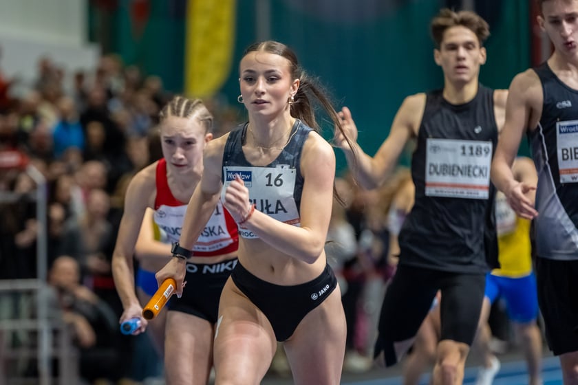 W KGHM Ślęza Arena we Wrocławiu, odbywały się Halowe Mistrzostwa Polski w lekkoatletyce U18 i U20