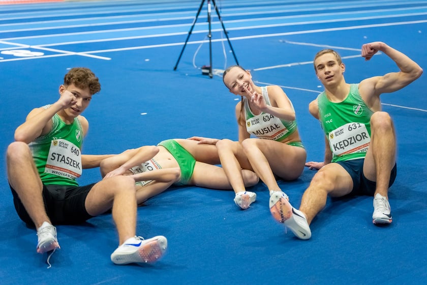 W KGHM Ślęza Arena we Wrocławiu, odbywały się Halowe Mistrzostwa Polski w lekkoatletyce U18 i U20
