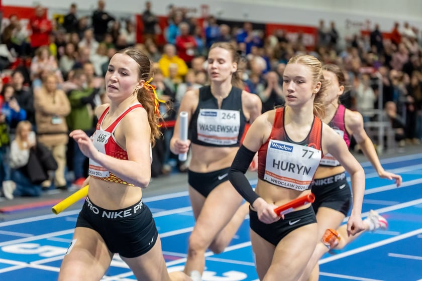 W KGHM Ślęza Arena we Wrocławiu, odbywały się Halowe Mistrzostwa Polski w lekkoatletyce U18 i U20