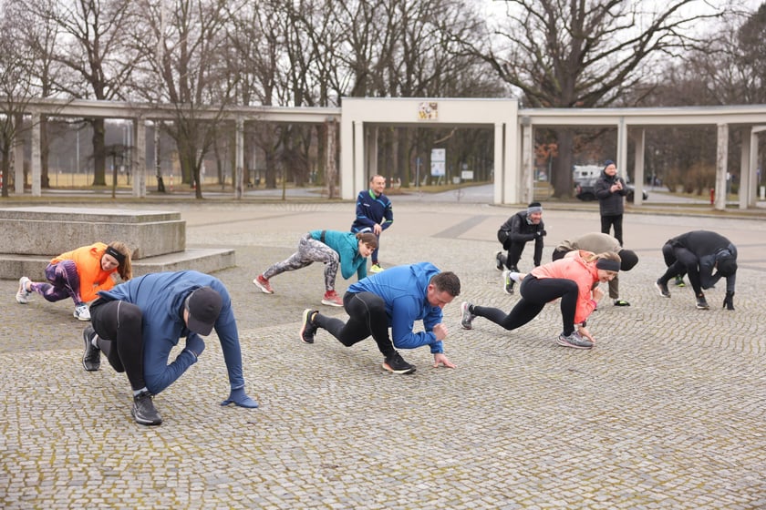 Pierwszy trening na Olimpijskim przed półmaratonem wrocławskim
