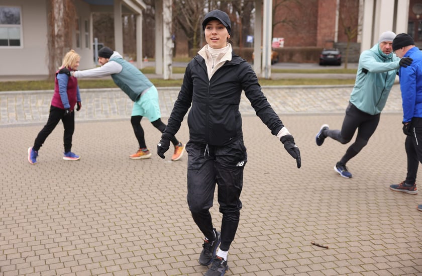 Pierwszy trening na Olimpijskim przed półmaratonem wrocławskim