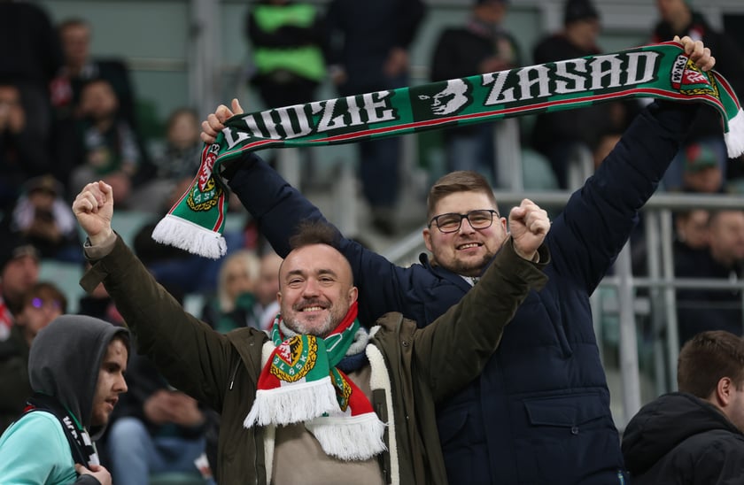 Mecz Śląska z Pogonią 7.03.2025, zdjęcia kibic&oacute;w.