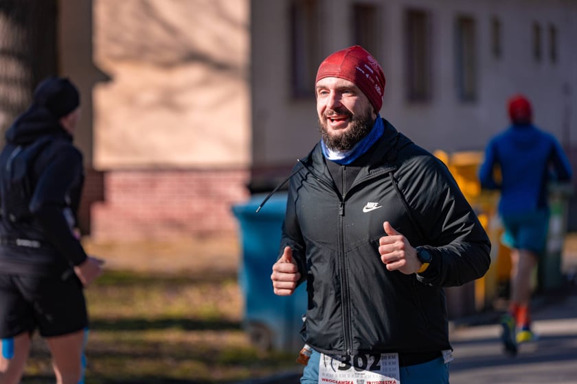Wrocławska Trzydziestka - zdjęcia uczestników biegu na Stadionie Olimpijskim - 16 marca 2025 r.