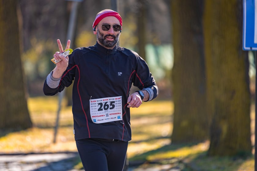 Wrocławska Trzydziestka - zdjęcia uczestników biegu na Stadionie Olimpijskim - 16 marca 2025 r.