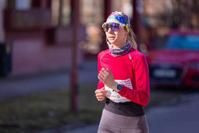 Wrocławska Trzydziestka - zdjęcia uczestników biegu na Stadionie Olimpijskim - 16 marca 2025 r.