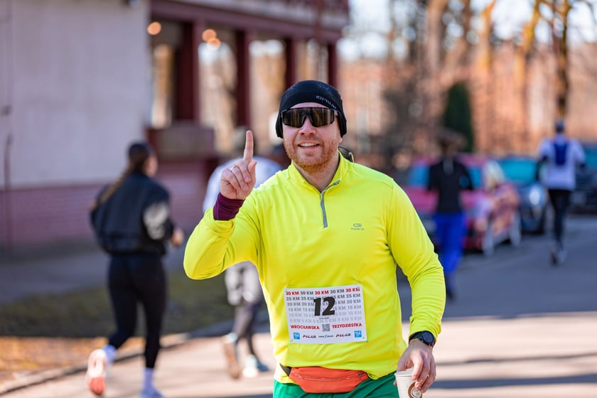 Wrocławska Trzydziestka - zdjęcia uczestników biegu na Stadionie Olimpijskim - 16 marca 2025 r.