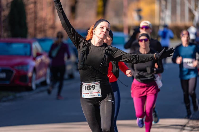 Wrocławska Trzydziestka - zdjęcia uczestników biegu na Stadionie Olimpijskim - 16 marca 2025 r.