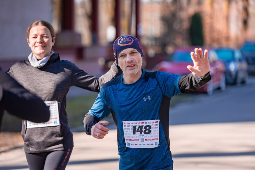 Wrocławska Trzydziestka - zdjęcia uczestników biegu na Stadionie Olimpijskim - 16 marca 2025 r.
