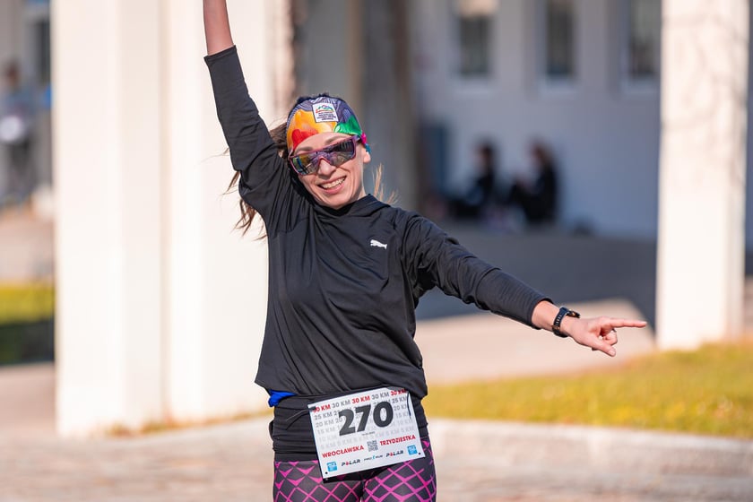 Wrocławska Trzydziestka - zdjęcia uczestników biegu na Stadionie Olimpijskim - 16 marca 2025 r.
