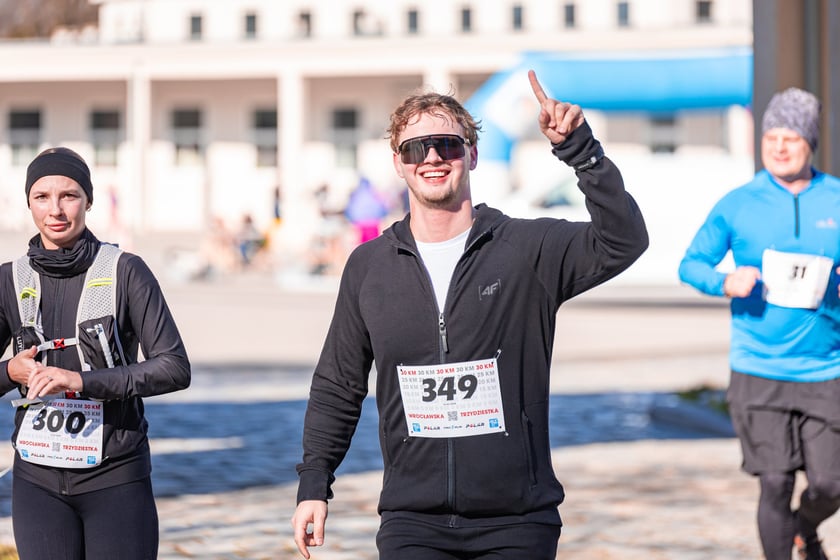 Wrocławska Trzydziestka - zdjęcia uczestników biegu na Stadionie Olimpijskim - 16 marca 2025 r.