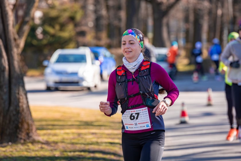 Wrocławska Trzydziestka - zdjęcia uczestników biegu na Stadionie Olimpijskim - 16 marca 2025 r.