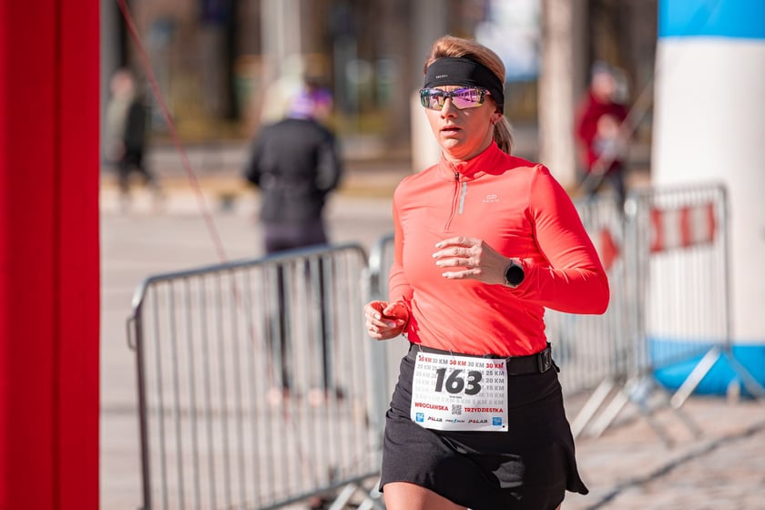Wrocławska Trzydziestka - zdjęcia uczestników biegu na Stadionie Olimpijskim - 16 marca 2025 r.