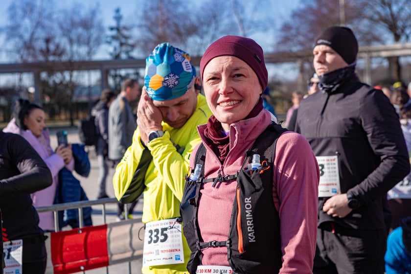 Wrocławska Trzydziestka - zdjęcia uczestników biegu na Stadionie Olimpijskim - 16 marca 2025 r.
